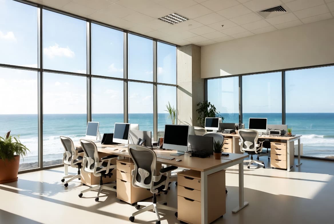 Professional office environment